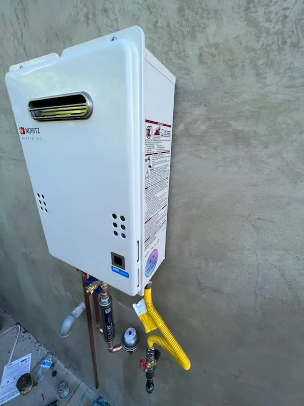 Tankless water heater installation for Frisco homes